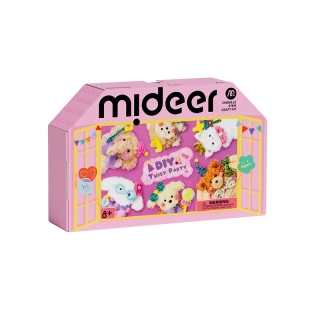 Набор Для Творчества Mideer Chenille Stem: Вечеринка Животных.