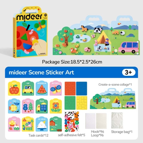 Mideer Scene Sticker Art