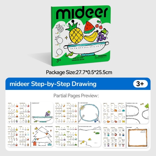 Mideer Step By Step Drawing Book
