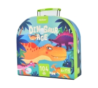 Пазл В Чемоданчике «Век Динозавров»