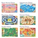 Mideer 6-In-1 Portable Board Game Book - Museum Adventures