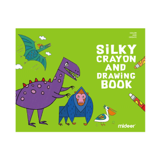 Mideer Silky Crayon And Drawing Book