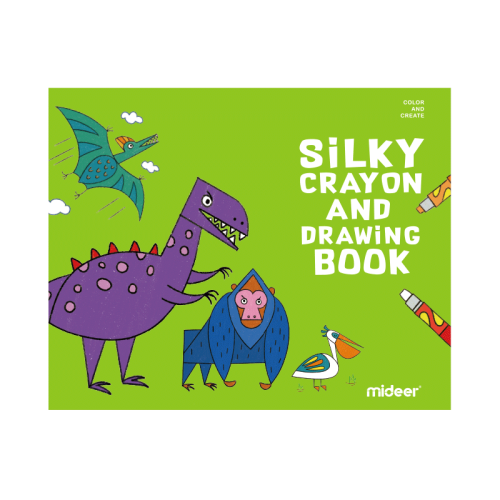 Mideer Silky Crayon And Drawing Book