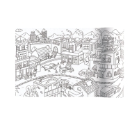 Раскраска 4 Метра - Джунгли