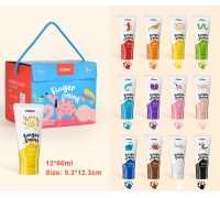 Mideer Finger Paints - 12 Colors