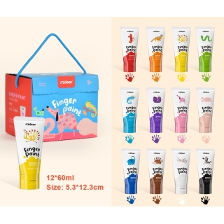 Mideer Finger Paints - 12 Colors