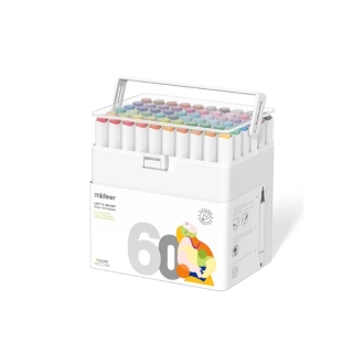 Mideer Dual Tip Markers - 60 Colors