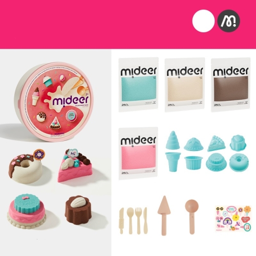 Mideer Color Magic Sand Play Set-Sweet Treaties