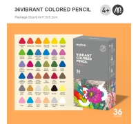 Яркий Цветные Карандаши - 36 Цветов
