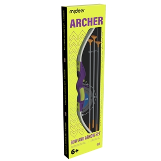 Mideer Suction Cup Bow And Arrow Set - Elite Archer (Green)