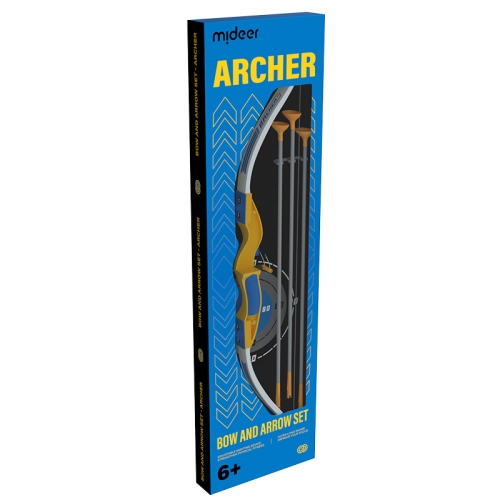 Mideer Suction Cup Bow And Arrow Set - Elite Archer (Blue)
