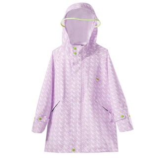 Mideer Advanced Waterproof And Windproof Raincoat For Kids - Taro Purple（S）