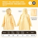 Mideer Advanced Waterproof And Windproof Raincoat For Kids - Wheat Yellow(S)