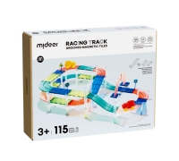 Mideer Racing Track Grooved Magnetic Tiles