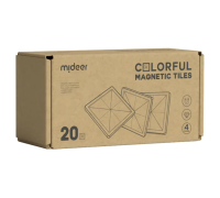 Разноцветные Магнитный Конструктор -Холодные Цвета 20 Шт.
