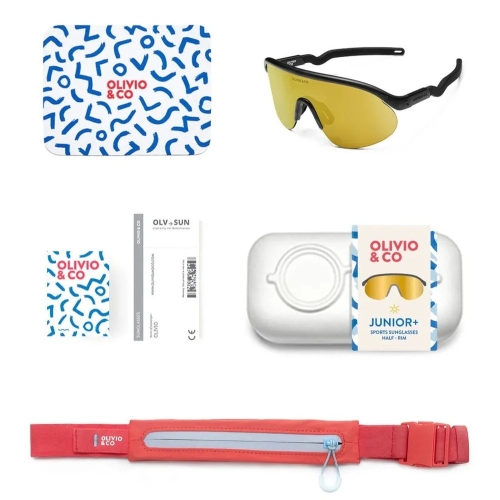 Junior+ Half-Rim Sports Sunglasses