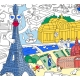 Poster A Colorier Paris