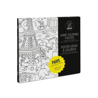 Poster A Colorier Paris