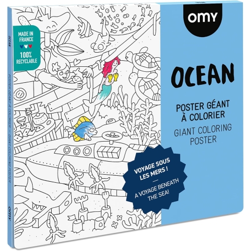 Poster A Colorier Ocean