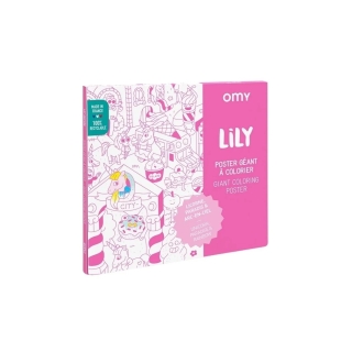 Poster A Colorier Lily