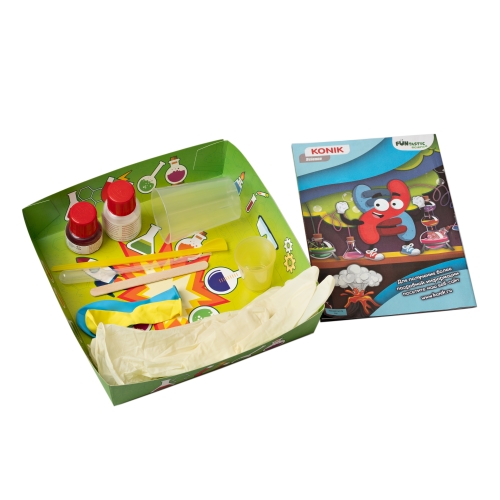 Konik Science Набор Для Детского Творчества И Экспериментов «Химическая Лаборатория» Sse015