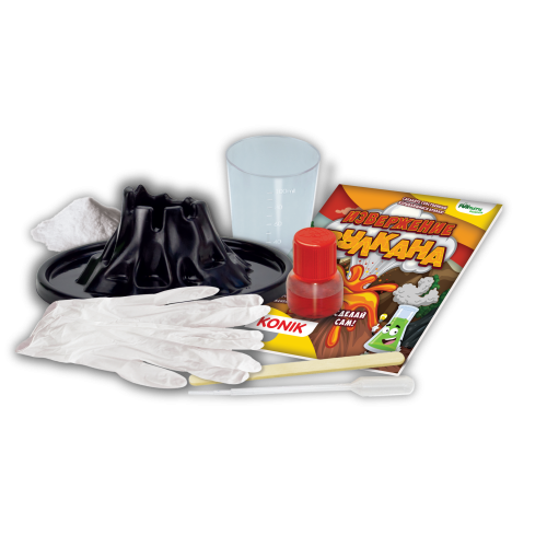 Konik Science Набор Для Детского Творчества И Экспериментов «Извержение Вулкана» Sse017