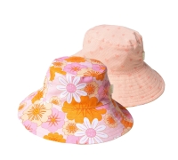 Hippy Shake Reversible Sun Hat 7-10 Years