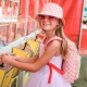 Candy Stripe Reversible Bucket Hat 7-10 Years