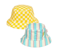 Lightning Stripe Reversible Bucket Hat 3-6 Years