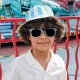 Lightning Stripe Reversible Bucket Hat 7-10 Years